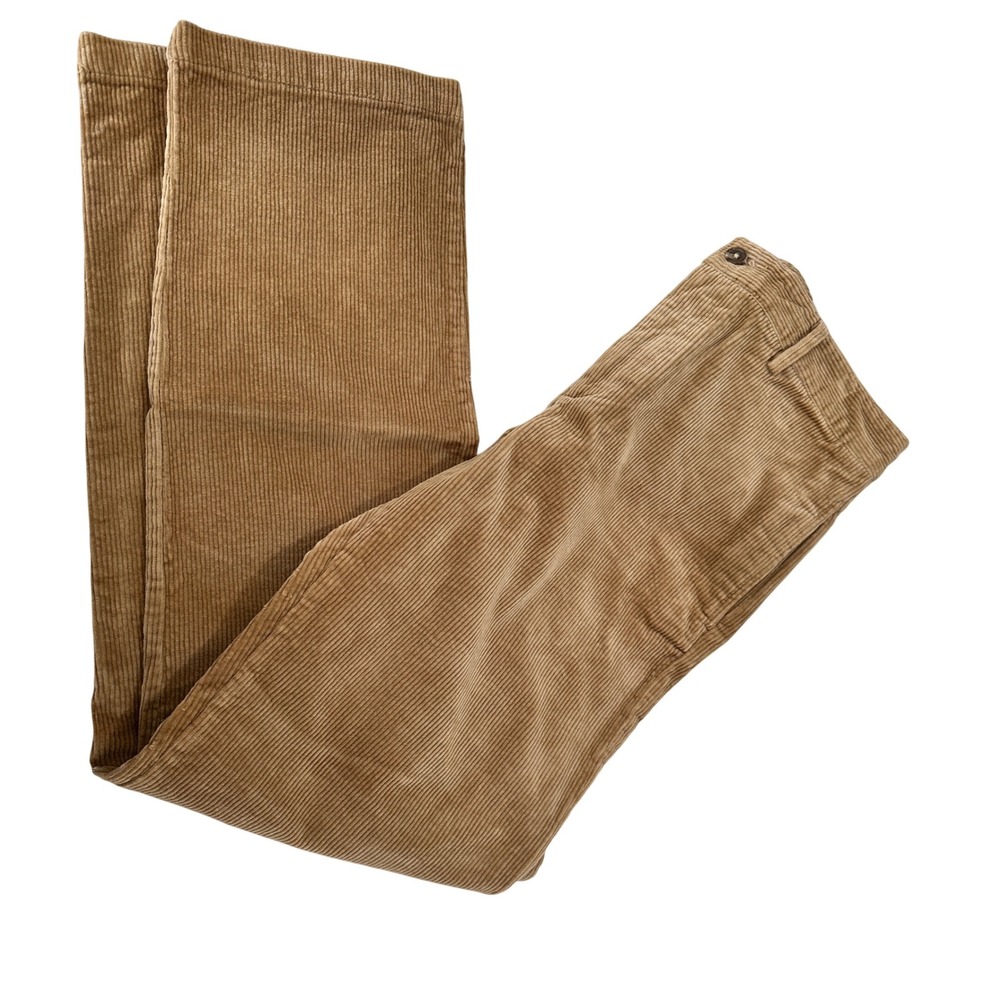 Polo Ralph Lauren Corduroy Pants Kids Size 18 Tan‎ Cotton Blend Casual